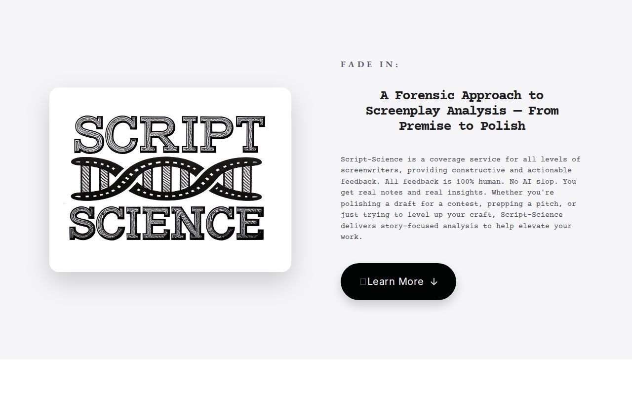 Script-Science